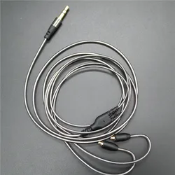 DIY ie800 headphone cable   Single crystal copper wires, 14 core X4 high-end   earphone cable mmcx,Mp3 player Cable