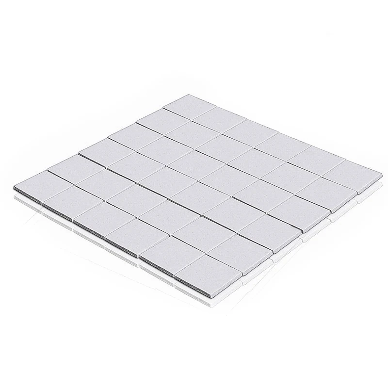 100PCS Lot 15X15x2MM 2mm Thinkness White SMD DIP IC Chip Conduction Heatsink Thermal Paste Compounds Pad Pads