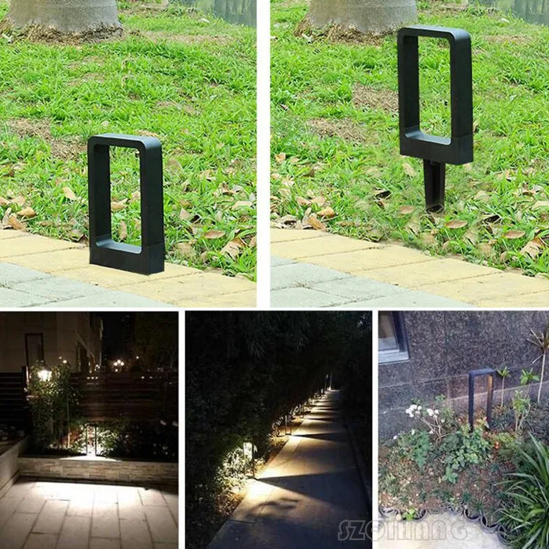 10W LED Bollard Lawn light for Landscape Garden Yard Square Outdoor Lighting 60cm led Road Path Decorative Lighting lawn lamp