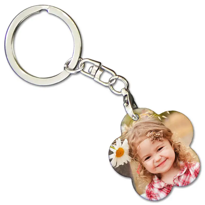 sublimation blank MDF Wood key chain can print your custom photo thermal transfer printing materials 22styles wholesales