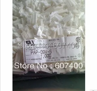 

PAP-09V-S CONN HOUSING PA 9POS 2MM WHITE Connectors terminals housings 100% new and original parts