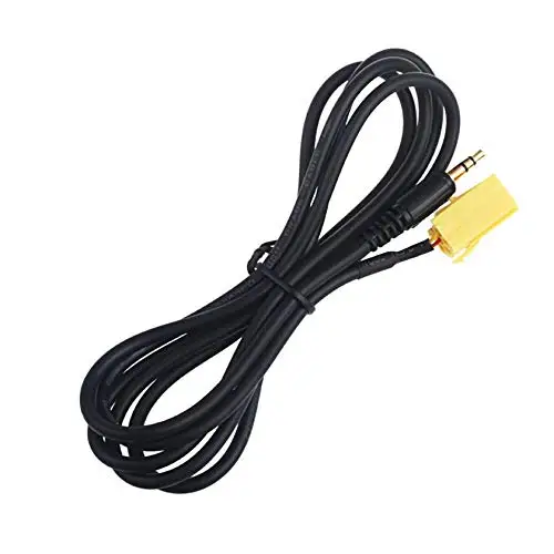 1pcs High Qulity Car Accessory 3.5mm AUX Stereo Audio Line Input Cable For Fiat Alfa Romeo Lancia