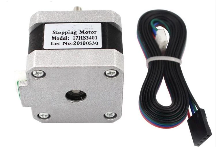 17HS3401 4-lead Nema 17 Stepper Motor 42 motor 42BYGH 1.3A CE ROSH ISO CNC Laser and 3D printer