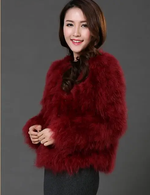 2023 ostrich fashion размера плюс jacket vintage fashion fur coat XS,S,L,XL,2XL,3XL,4XL,5XL,6XL,7XL черный, красный, розовый, зеленый, белый, серый