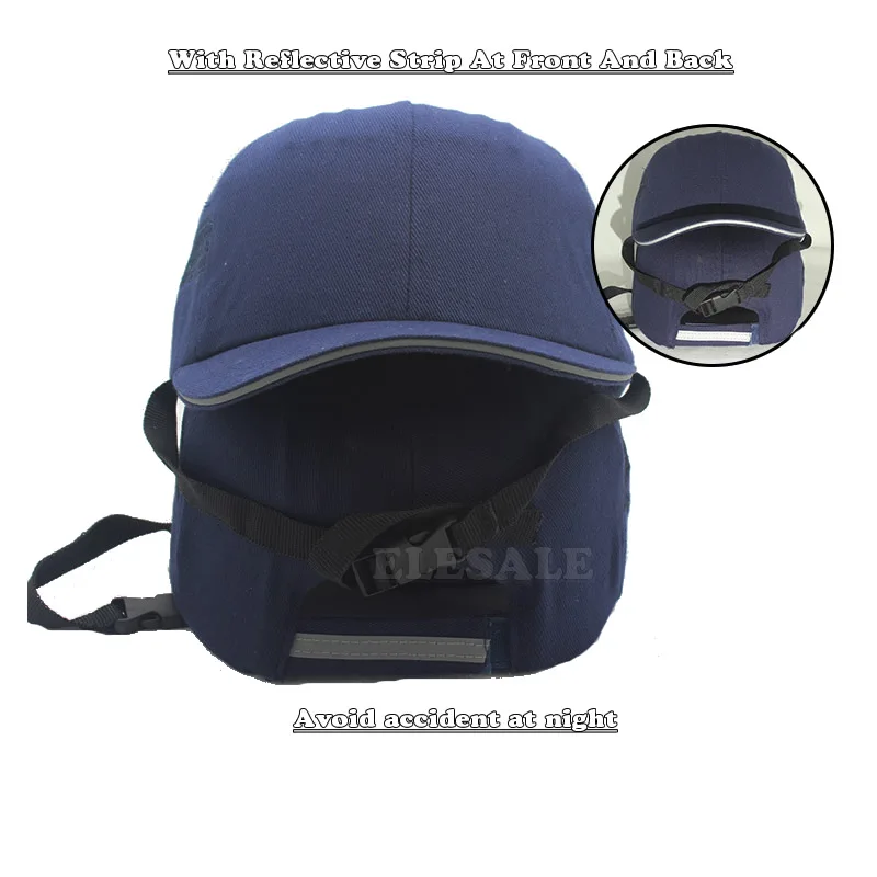 New Work Safety Hard Bump Cap Helmet Baseball Hat Style Protective Hard PP Hat For Work Factory Shop Carrying Head Protection