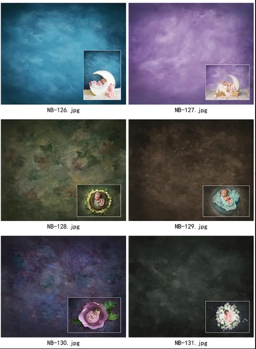 ไวนิลการถ่ายภาพฉากหลังทารกแรกเกิดอาบน้ำเก่า Master ภาพพื้นหลังสตูดิโอสีทึบ Photocall Photophone