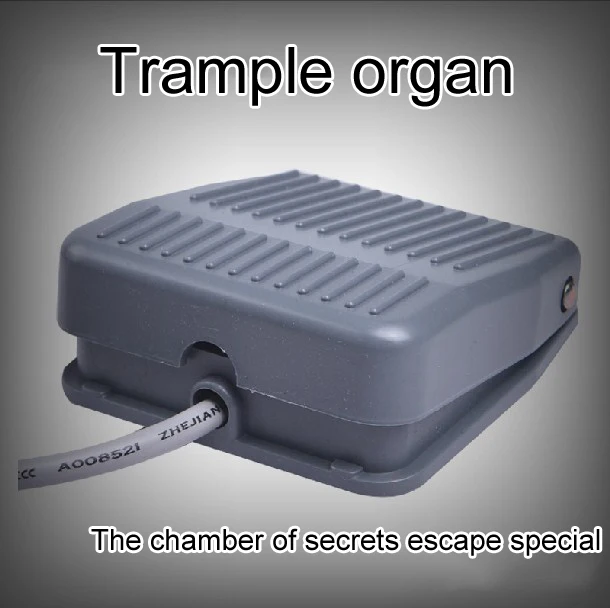 

The chamber of secrets room escape room props feet trample organ dazzle dance organs key password Sound version