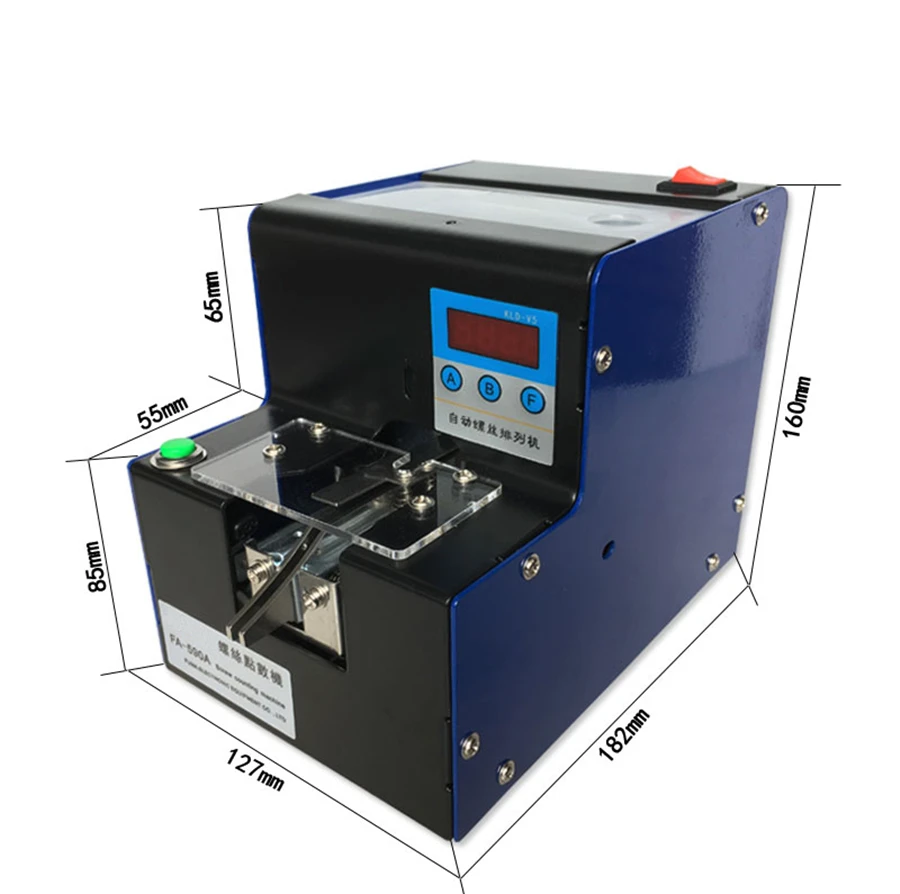 Elektryczna automatyczna maszyna do liczenia śrub Podajnik licznika małych części Odpowiedni sklep metalowy Warsztat Fabryczna linia pakietów