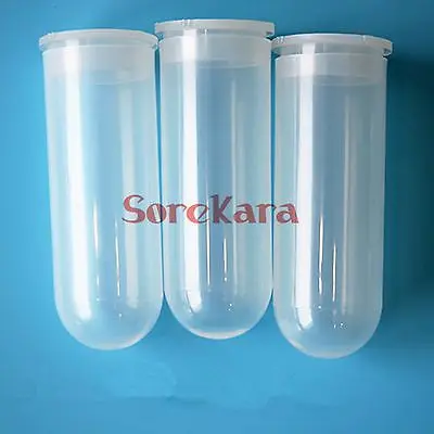 30pcs 120ml Laboratory Plastic Centrifuge tube Round bottom Vial Snap Cap For Sample Specimen