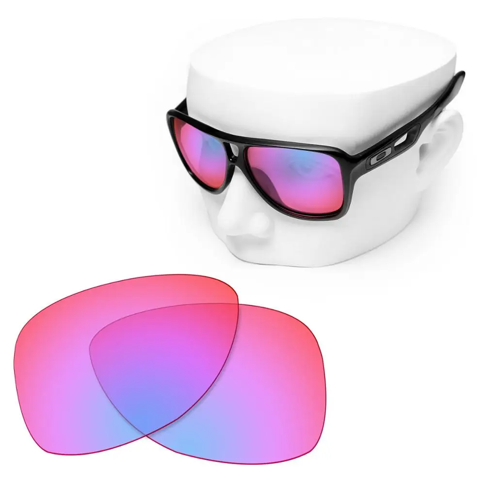 

OOWLIT Polarized Replacement Lenses of Cobalt Pink for-Oakley Dispatch 2 OO9150 Sunglasses