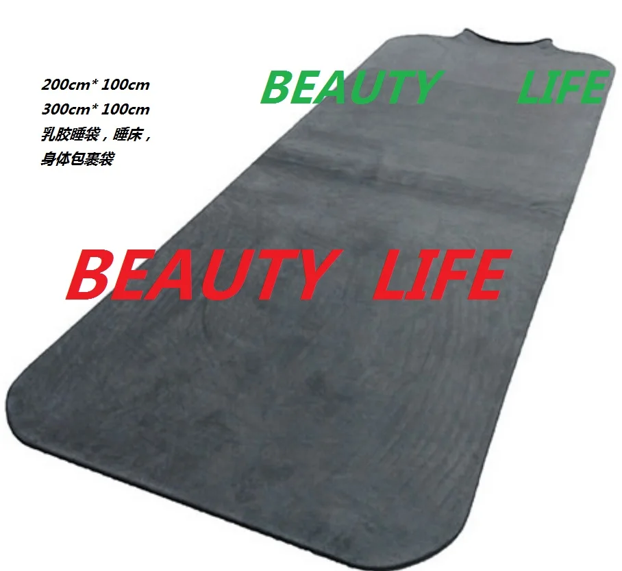 Latex Sleep Bed Bag fetish bondage bodysuits body bag vacuum bed without Frame neck entrance and head out