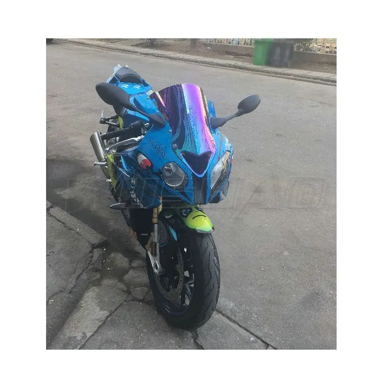 Motorcycle Double Bubble Windshield WindScreen Screen For 2009 2010 2011 2012 2013 2014 BMW S1000RR S 1000 RR 1000RR Iridium 14