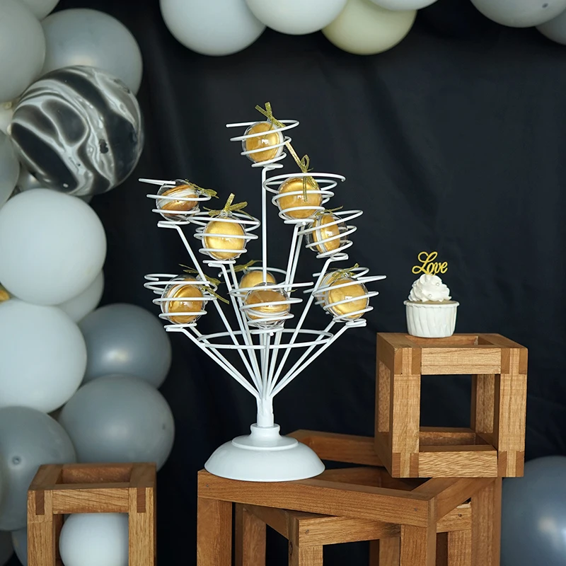 

Cupcake Stand for Wedding Bouquet Shape Roll Stand Dessert Tool Bakeware Cake Decorating Tools Halloween Decoration