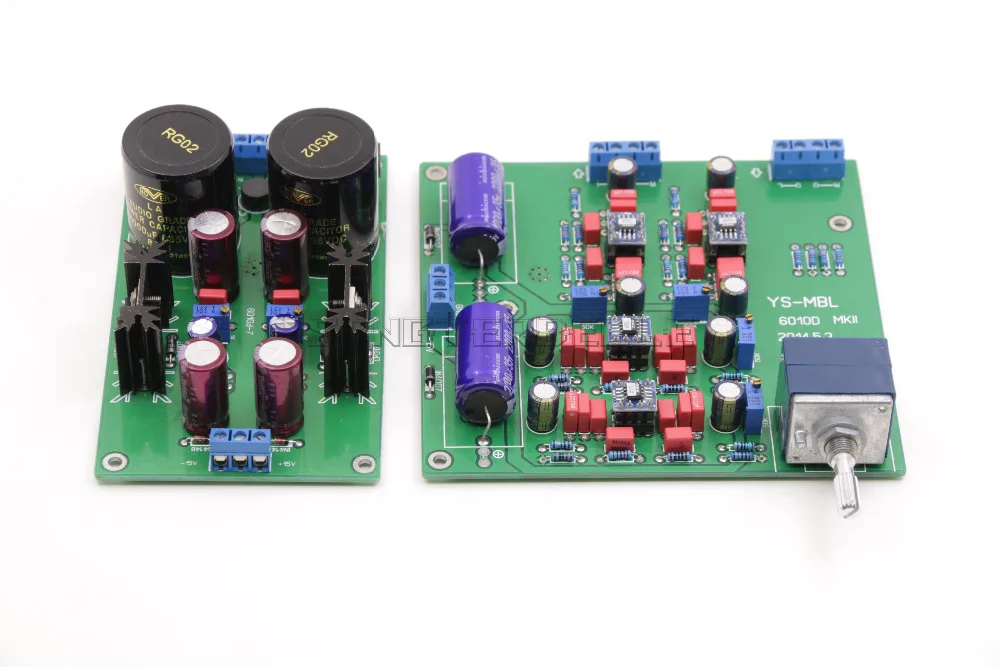 

Reference Germany MBL6010D Circuit Preamplifer Assemble Board AD797 Capacitor ALPS27 Potentiometer +Power Board