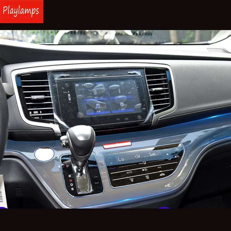 

Автомобильная Наклейка для Honda, прозрачные наклейки для Honda Odyssey 2017-2018, аксессуары для интерьера