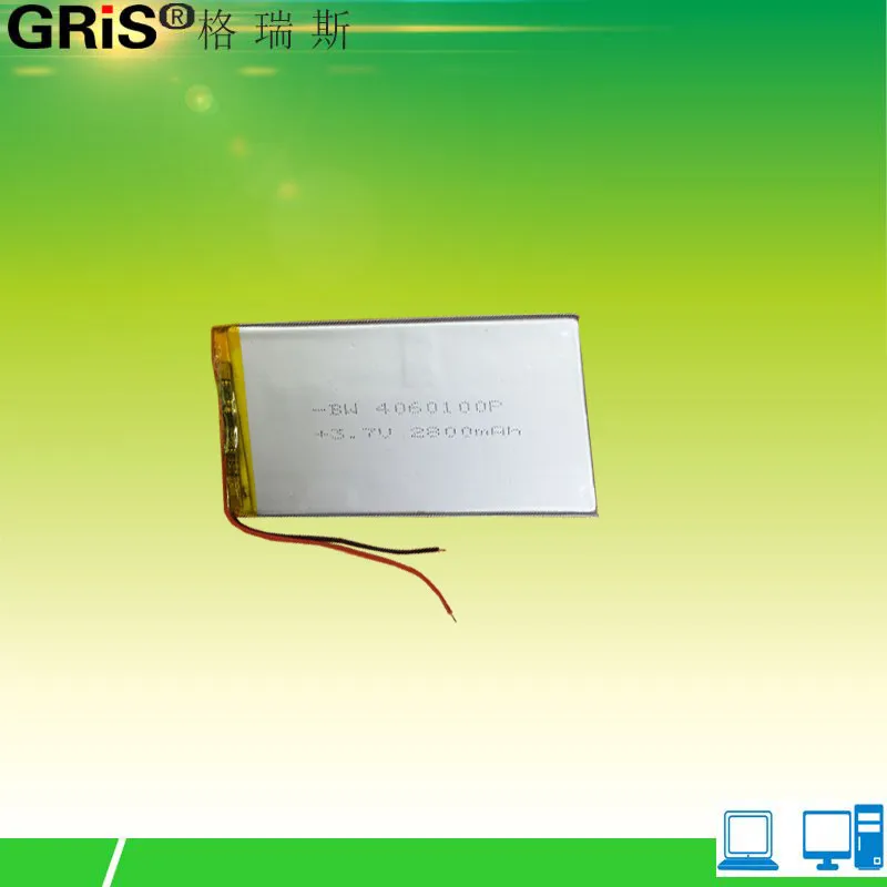 4060100 vivid A78 battery 3.7V polymer lithium battery 2800mah  P75A Rechargeable Li-ion Cell