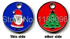 token coins Low price Chritmas Tree Santa Trolley Token Key Ring Coin Dog Collar Locker Golf Marker cheap custom token coins