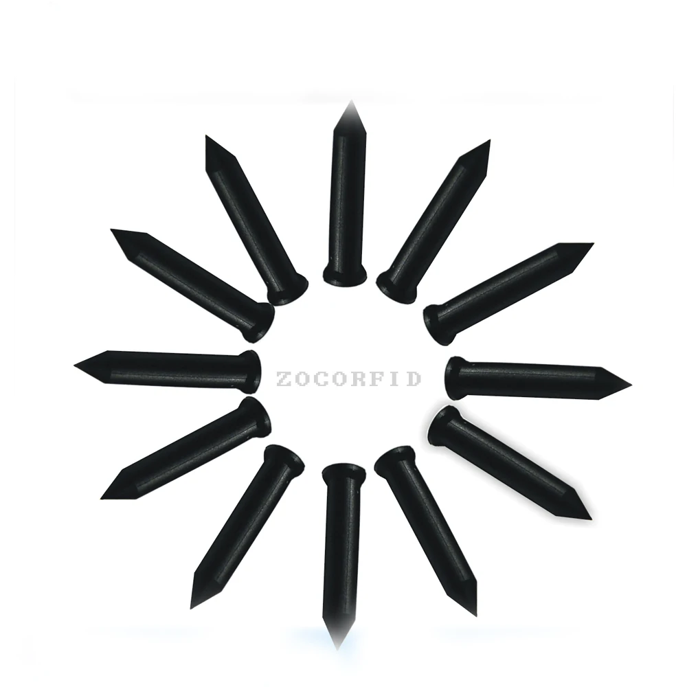 네일 RFID 태그 순찰 포인트, 네일 RFID 순찰 포인트 단추, 23x34x7mm, Tk4100 125kHz, 100 개