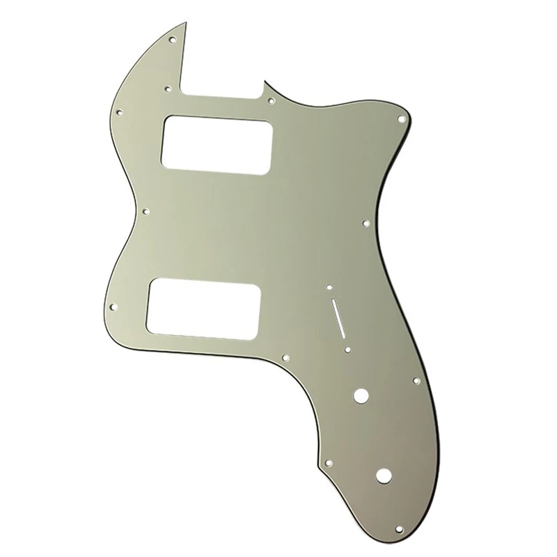 Pleroo Guitar Parts - For Classic 72 thinline Tele Guitar Pickguard Scratch Plate With TV Jones Humbucker