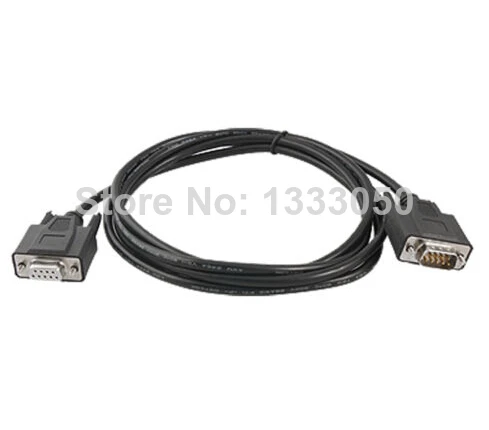 

Black RS485 DB9P Female to Male PLC Programmer Cable 8.2 Ft for Siemens S7-200