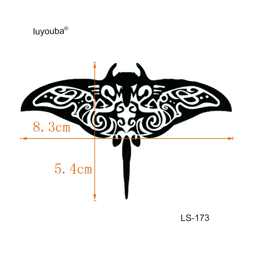 Flatfish Waterproof Temporary Tattoo Sticker Fishing maquiagem Fake Tattoo Animals The flash Tatoo Temporary Stickers - Image 2