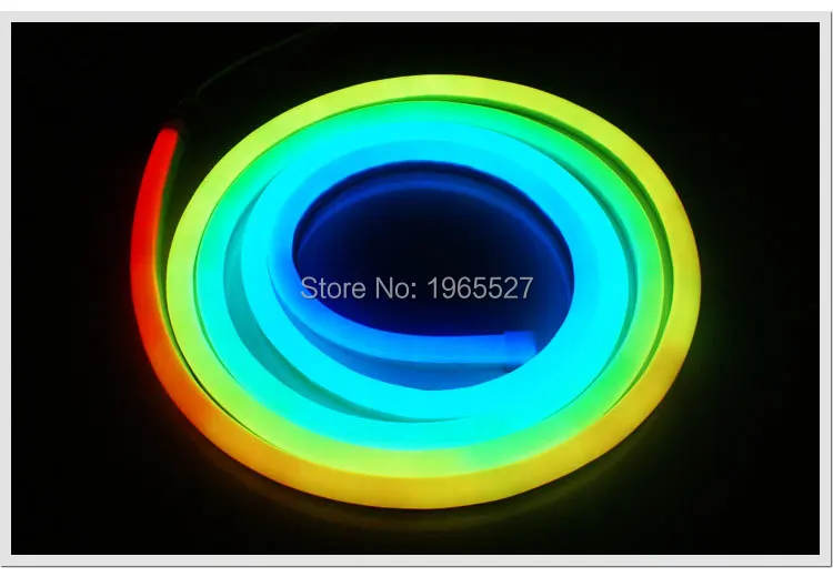 Good quality RGB LED Neon Light Flex flexible strip 5050 smd RGB color,60leds/m; Waterproof IP68; AC220V input