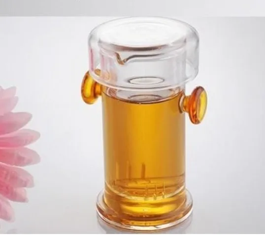 

1PC high temperature heat resistant glass black tea pot 280ml special sale OL 0018