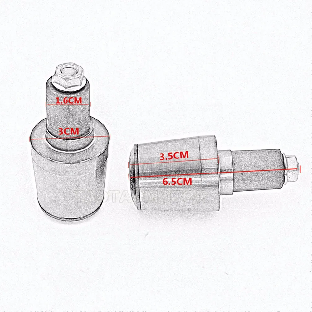 Motorcycle Handle Bar End 7/8