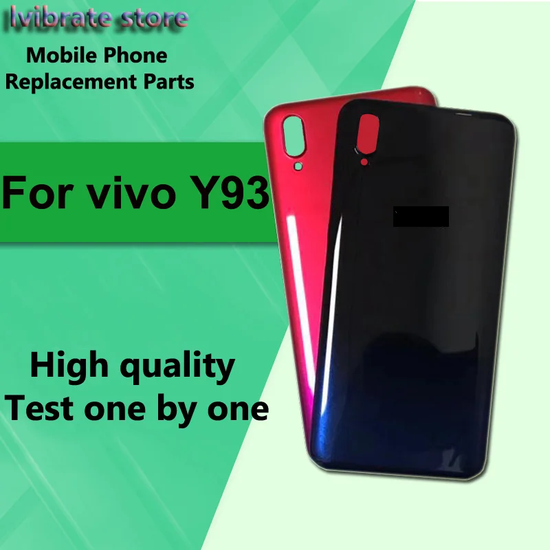 100%New Battery Back Rear Cover Door Housing For vivo Y93 Battery Cover repair For vivo Y 93 vivoY93 back shell Replacement