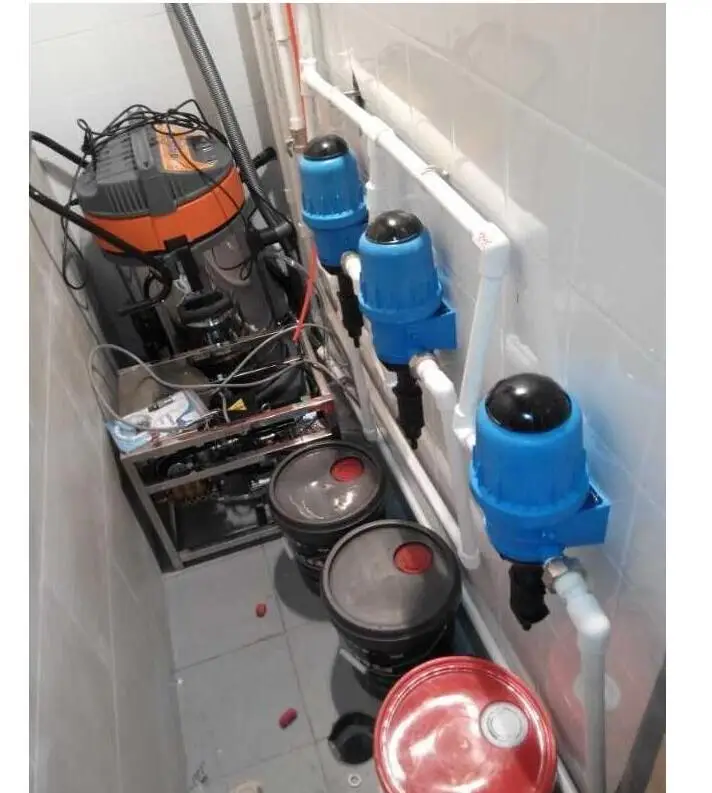 Pompa dosatrice alimentata ad acqua Mix Iniettore chimico Dispenser proporzionale Dosatore di liquido per lavaggio auto miscelatore bestiame Fertilizzante