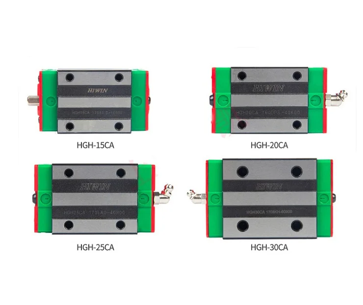 10pcs 100% original Hiwin HGH15CA linear narrow blocks match with HGR15 linear guide rail (only blocks)