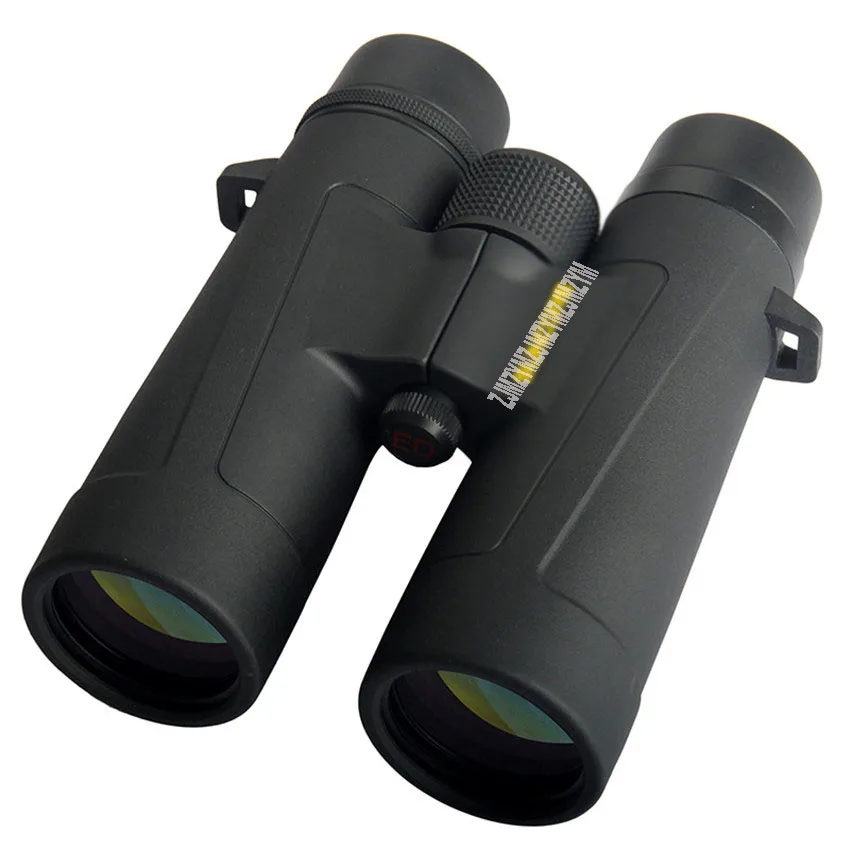 8x42 Binoculars HD Military Telescope Bird Watching BAK4 Prism Roof Fully Multi-Coated With Strap for Hunting and Travel ED8X42