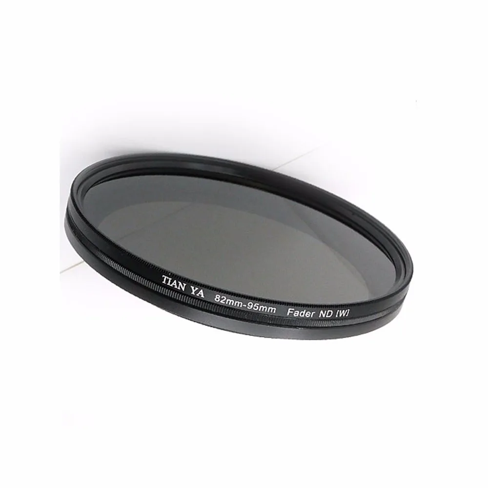 TIANYA 82mm 82 Fader Neutral Density ND Filter ND2 to ND400 ND8