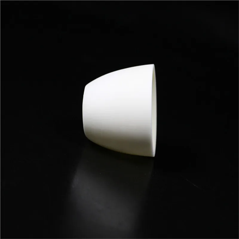 

99.3% alumina crucible / 500ml / Arc-Shaped / corundum crucible / Al2O3 ceramic crucible / Sintered crucible