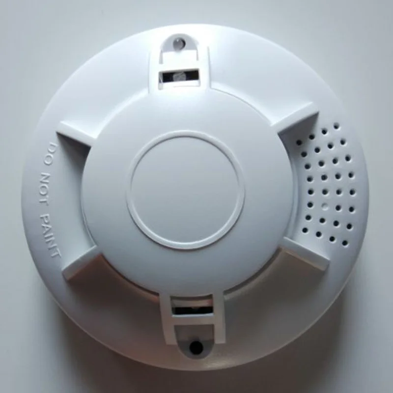 home safe AC 110 AC220V Optical Smoke Detector Battery Powered dc 9v Smoke Alarm Photoelectric DC9V &AC smoke detector