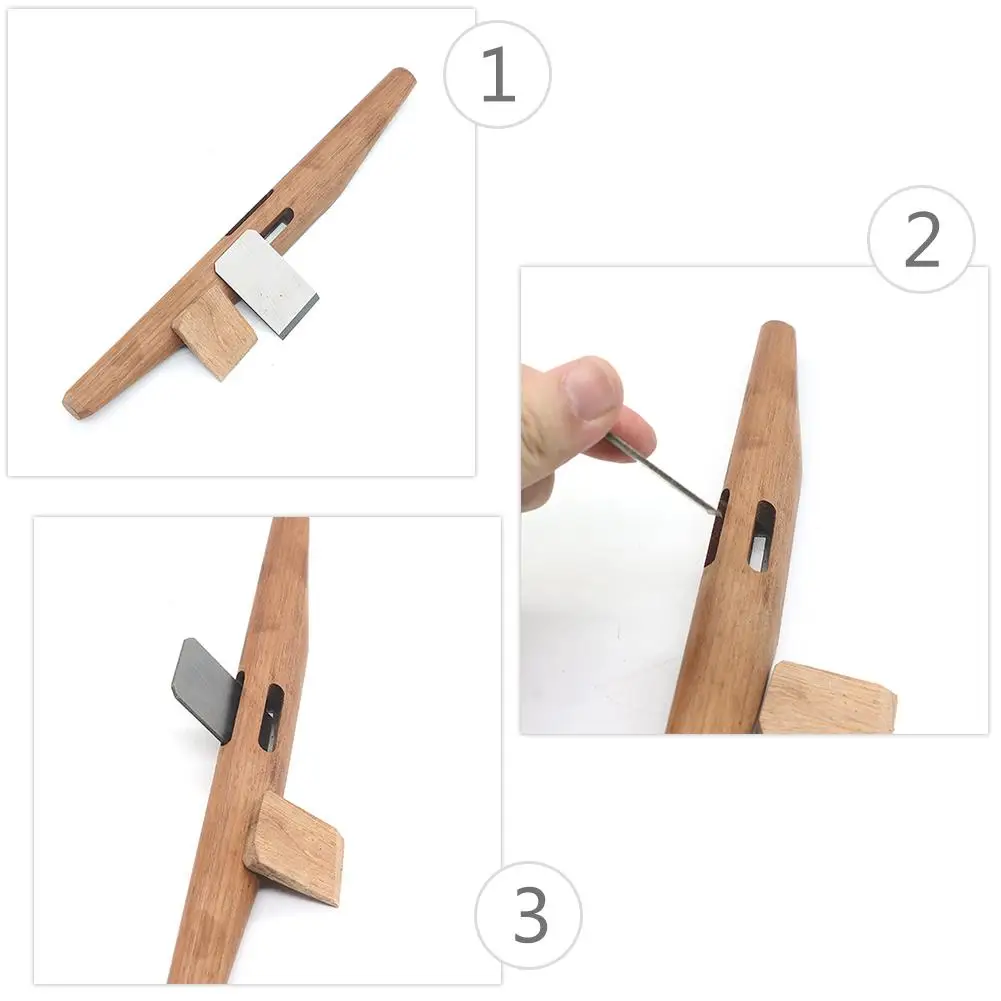 Woodworking Mini Planer Carpenter Model Making 26cm Light Wood Planks Sharpening Planing Manual Trimming Tool Hand Planes