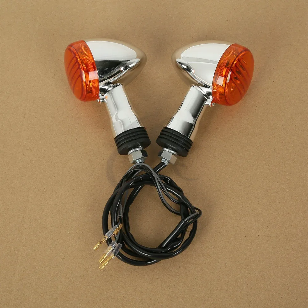 Motorcycle Turn Signal Lights For SUZUKI Boulevard M109R VRZ1800 Harley Dyna Softail Sportster Signal indicator Chopper Bobber
