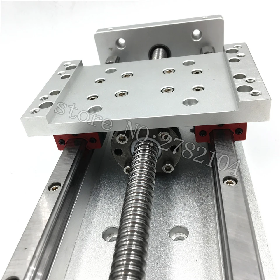 Heavy Load X Y Z Axis Sliding Table Cross Slide SFU1605 Ballscrew