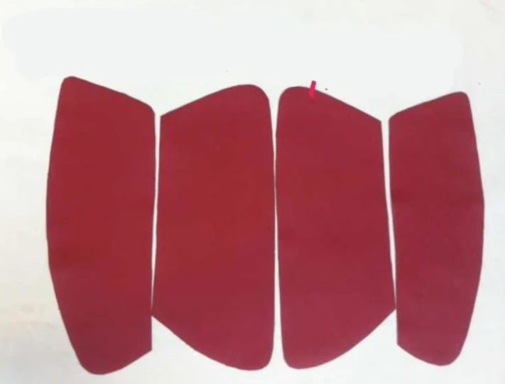 Microfiber Door Panel /Armrest Leather Cover Protective Trim For Renault Megane 3 / Fluence Car Interior with Mount Fittings