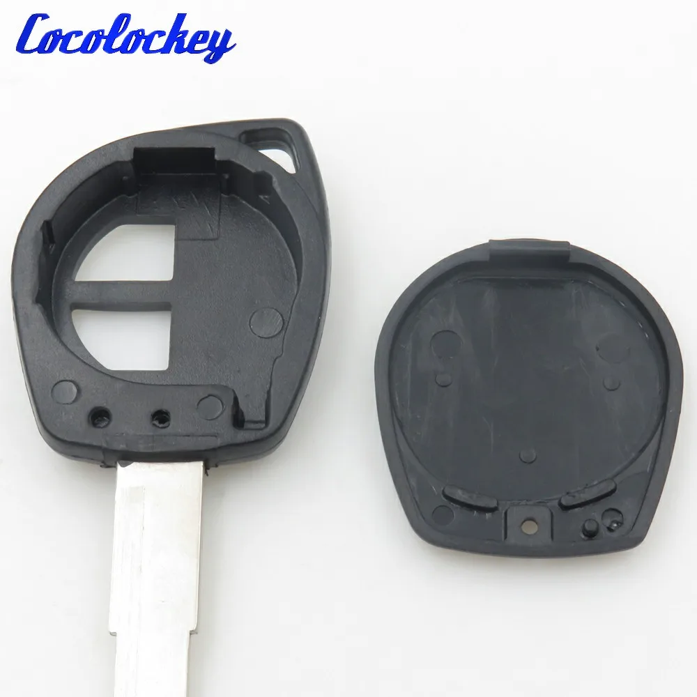 Cocolockey Top quality Replacement Key Case Shell Keyless Remote Fob Uncut Fit for Suzuki Grand Vitara with HU133R Blade No Logo