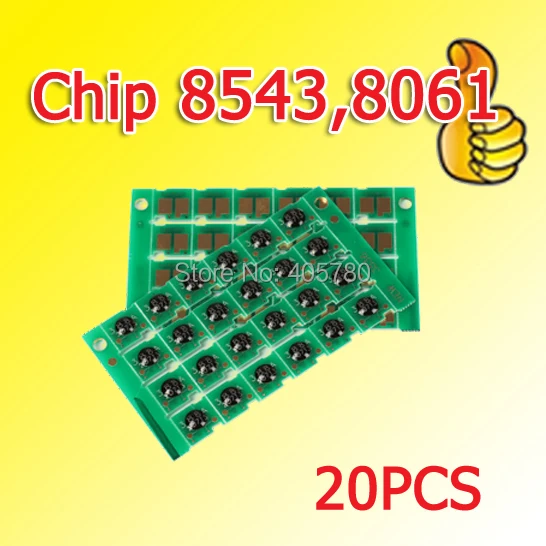 

20pcs 8543/8061 chip compatible for LaserJet 4100/9000/9040/9050 drum chip +