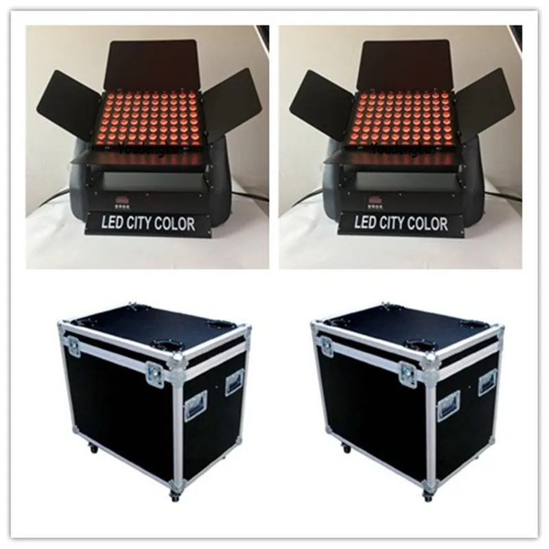 

1 pieces with flightcase Waterproof 80x10w rgbw LED City Color wash Light Outdoor Wall Washer led city colour light