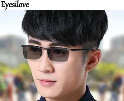 Ultra-light myopia photochromic glasses titanium myopia Glasses with Sensitive Lenses Transition Lenses -1.00 to -4.00
