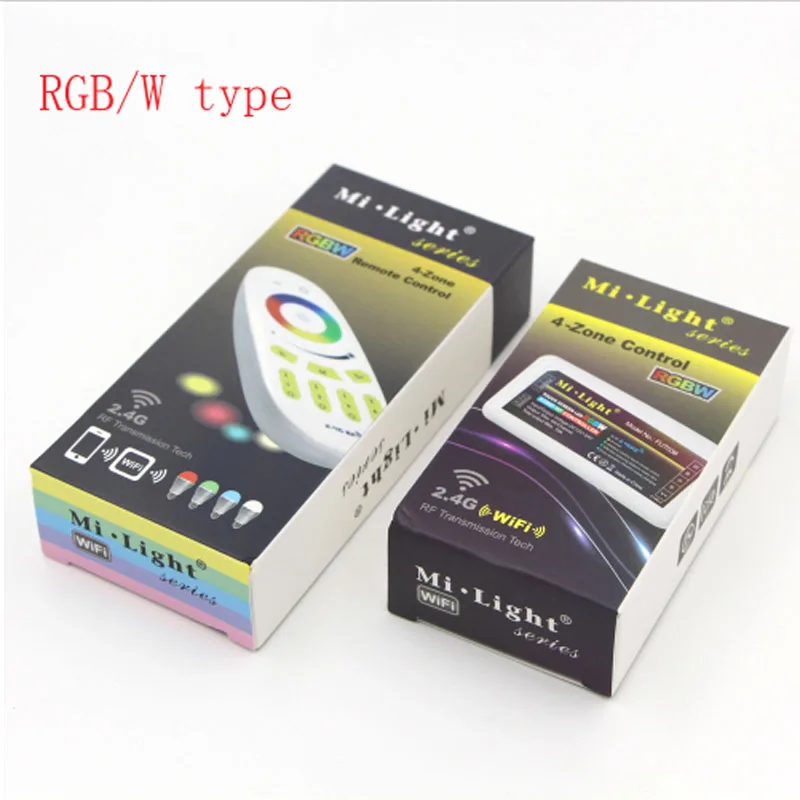 

100% Original Mi Light DC12V-24V 2.4G Brightness Adjust Led Dimmer RF Remote Controller For RGBW White Led Strip light