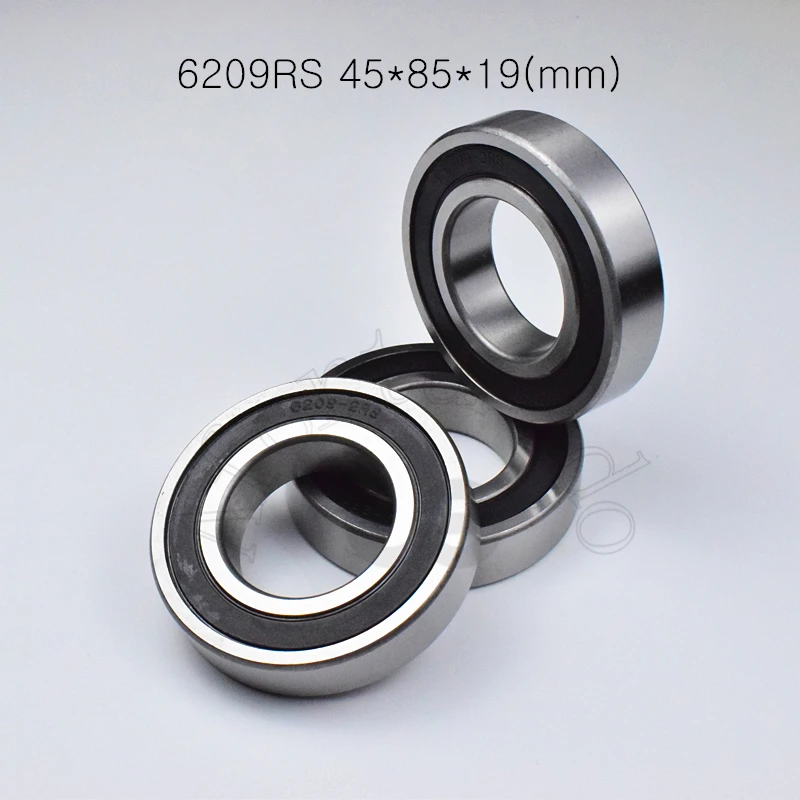 

6209RS 1pcs Bearing 45*85*19(mm) chrome steel rubber Sealed High speed Mechanical equipment parts
