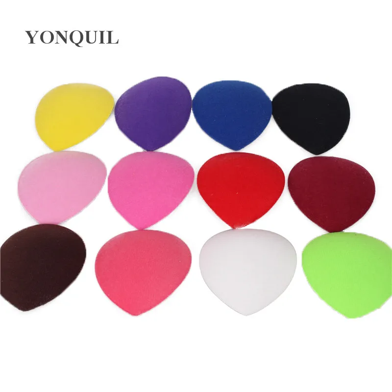 13CM Teardrop Fascinator Base Millinery Base DIY Headpieces Wedding Hair Accessories Party Hats Headwear Felt Material 1Pcs/Lot