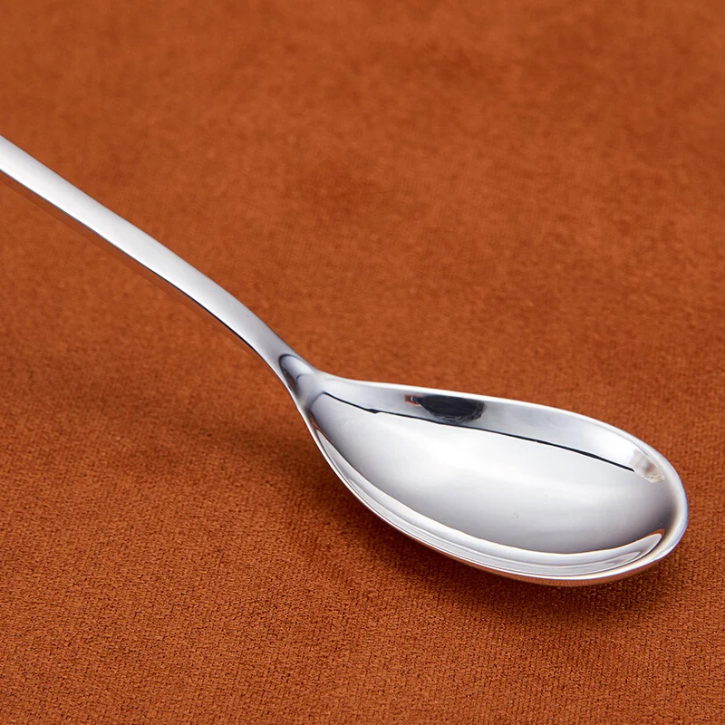 S999 sterling silver handmade coffee spoon dessert, ice cream, teaspoon picnic kitchen accessories