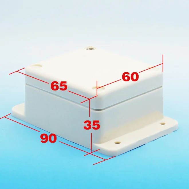 

Waterproof Plastic Project Box Panel Instrument Enclosure 90x60x35mm(L*W*H) NEW