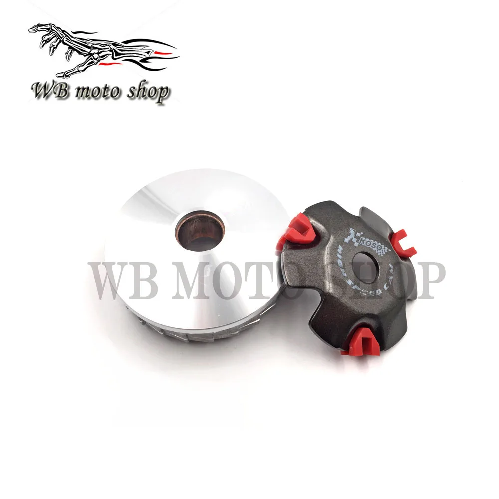 MOFO koso Racing Variator Scooter Variator Kit with Roller Weights Drive Pulley for GY6 50 80 139QMB/QMA ZX Dio 50 Scooter Moped