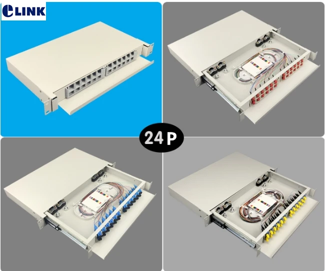 

Оптоволоконная утолщенная коробка для завершения без ламп, 24/48 ядер, SC ST FC LC, установленная полностью пустая коммутационная панель: 3 кг для шкафа 19 дюймов 19 дюймов 19 дюймов
